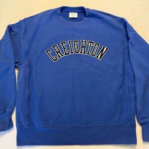 Champion Reverse Weave Creighton Sweatshirt | Blue | Large